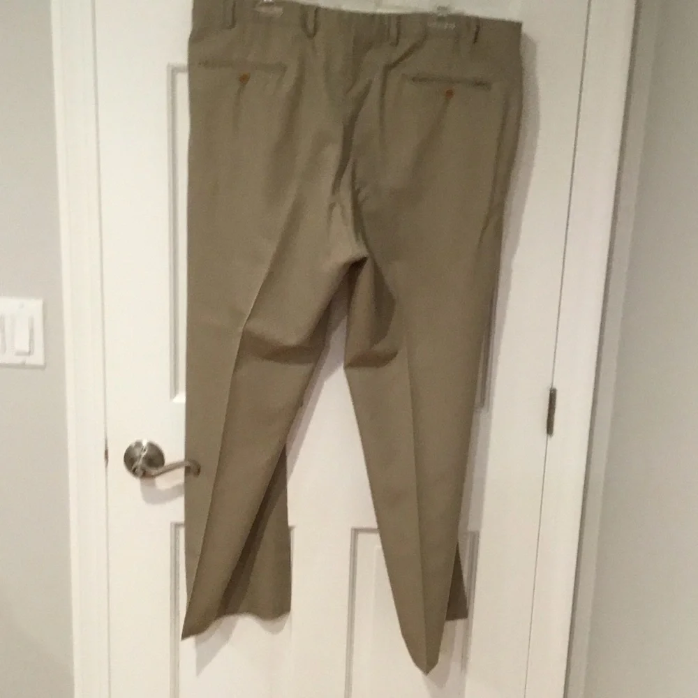 Brooks Brothers Men's Tan Dress Pants - Picture 3 of 4